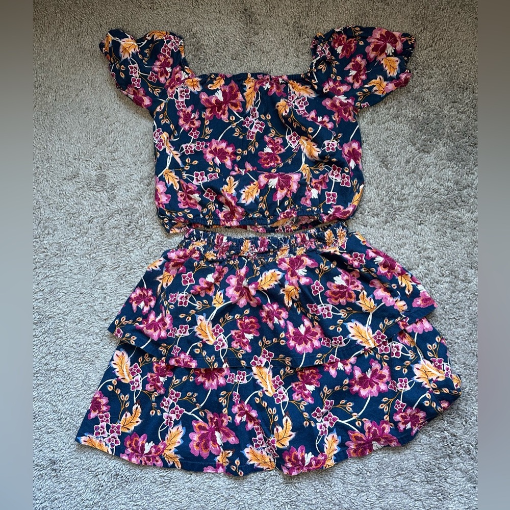 Old Navy top/skirt set